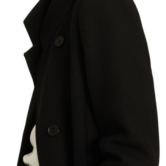 Reiss Marcie wool blend coat black - Picture 4 of 8